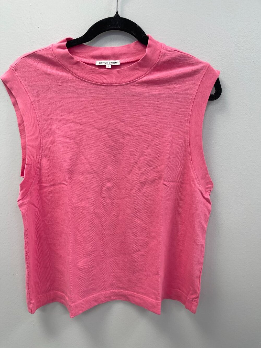 Cotton Citizen Tokyo Muscle Tee - Hot Pink - NWT